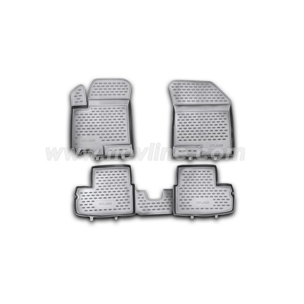 3D Patosnice SUZUKI Splash 2008-2014, set 4 kom